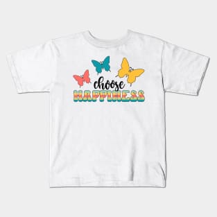 Choose Happiness Kids T-Shirt